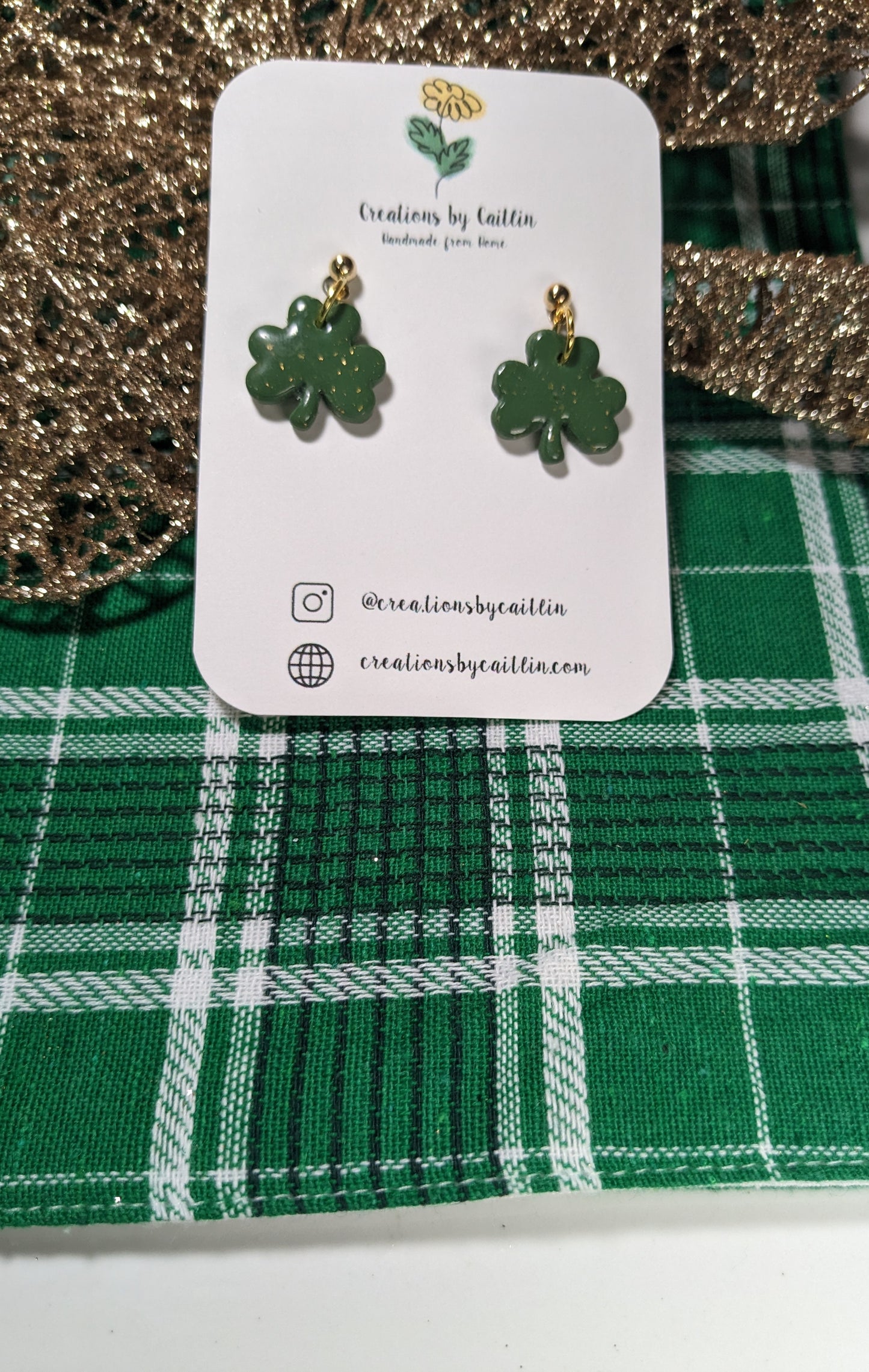 Shamrock Dangles